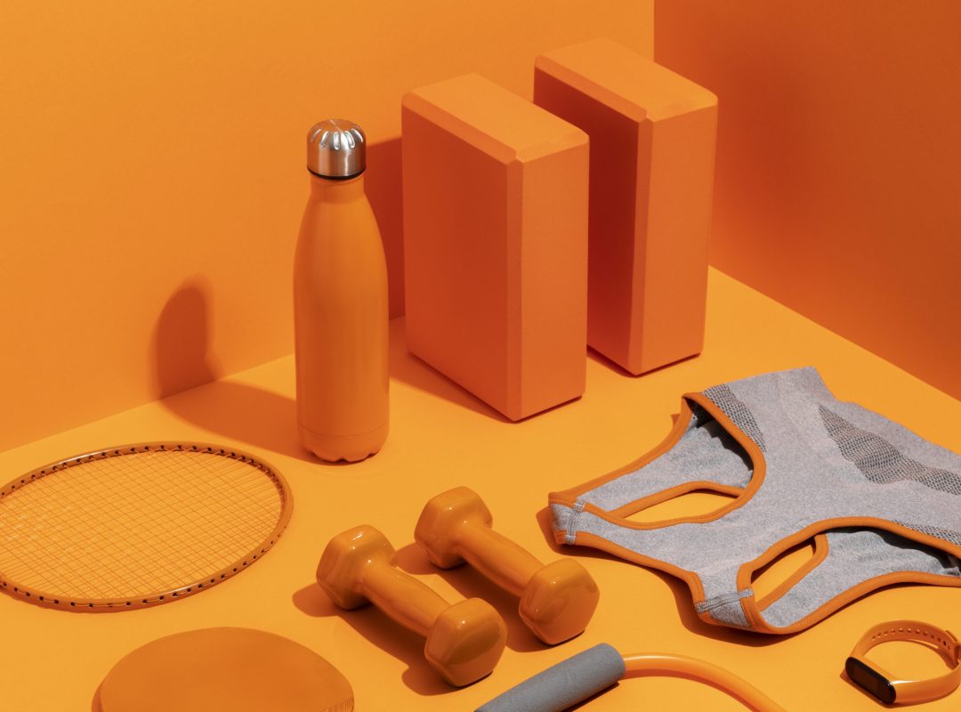 still-life-perfectly-ordered-fitness-gym-accessories